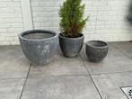 Ronde bloempotten, Tuin en Terras, Bloempotten, Ophalen