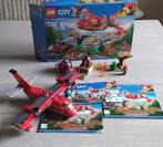 Lego city 60217 l avion des pompiers, Ophalen of Verzenden, Zo goed als nieuw, Complete set, Lego