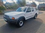 FORD RANGER PICKUP DUBBCAB 5PERS 2.5TD 4WD BJ 2000 GKVVK., Auto's, Stof, 4 cilinders, SUV of Terreinwagen, Onderhoudsboekje