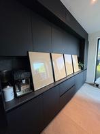 Posterstore 4x Fotokaders zwart metaal 50x70 cm (Nieuw €160), 50 tot 75 cm, Metaal of Aluminium, Ophalen of Verzenden, Zo goed als nieuw