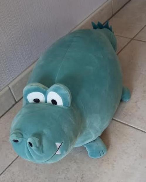 knuffel krokodil 63 cm, Kinderen en Baby's, Speelgoed | Knuffels en Pluche, Zo goed als nieuw, Ophalen of Verzenden