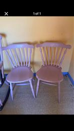 Cafe stoelen, Ophalen, Gebruikt, Hout