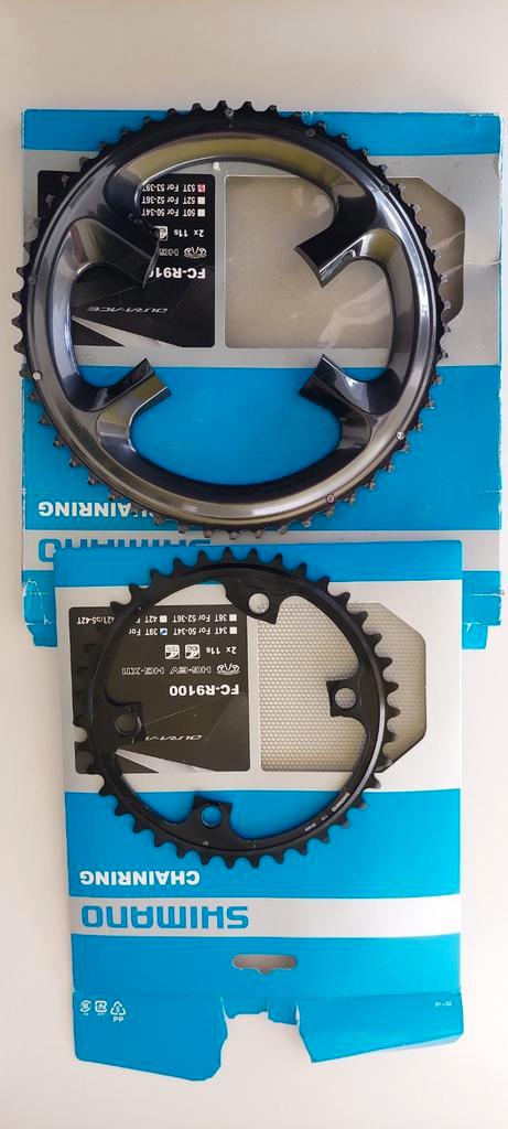 2 nieuwe Dura Ace chainrings, Fietsen en Brommers, Fietsonderdelen, Ophalen of Verzenden