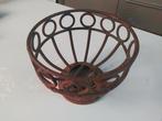 Gietijzeren bloembak/plantenbak/vuurkorfje, Tuin en Terras, Ophalen of Verzenden