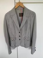Grijs gestreepte stoere blazer merk Bianca maat small, Kleding | Dames, Jasjes, Kostuums en Pakken, Ophalen of Verzenden, Zo goed als nieuw