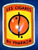Tintin plaque émaillée « Les Cigares Du Pharaon «, Verzamelen, Ophalen, Kuifje, Zo goed als nieuw