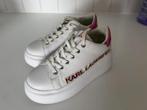 Karl Lagerveld schoenen maat 36, Wit, Ophalen of Verzenden, Sneakers, Gedragen