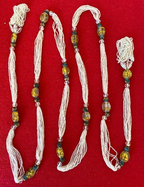 Authentieke halsketting „The Roaring Twenties” uit 1920, Handtassen en Accessoires, Antieke sieraden, Ketting, Overige materialen