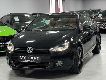 Volkswagen GOLF Cabriolet 1.6 Tdi Clim Cuir Gps Xenon Ja Ful beschikbaar voor biedingen