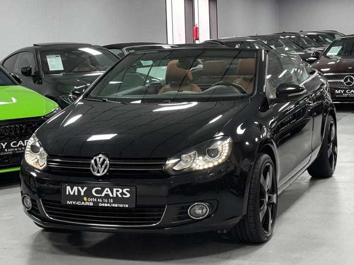 Volkswagen GOLF Cabriolet 1.6 Tdi Clim Cuir Gps Xenon Ja Ful, Auto's, Volkswagen, Bedrijf, Te koop, Golf, ABS, Airbags, Airconditioning
