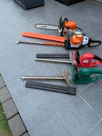 Haagscharen/ kettingzagen, Ophalen, Zo goed als nieuw, Benzine