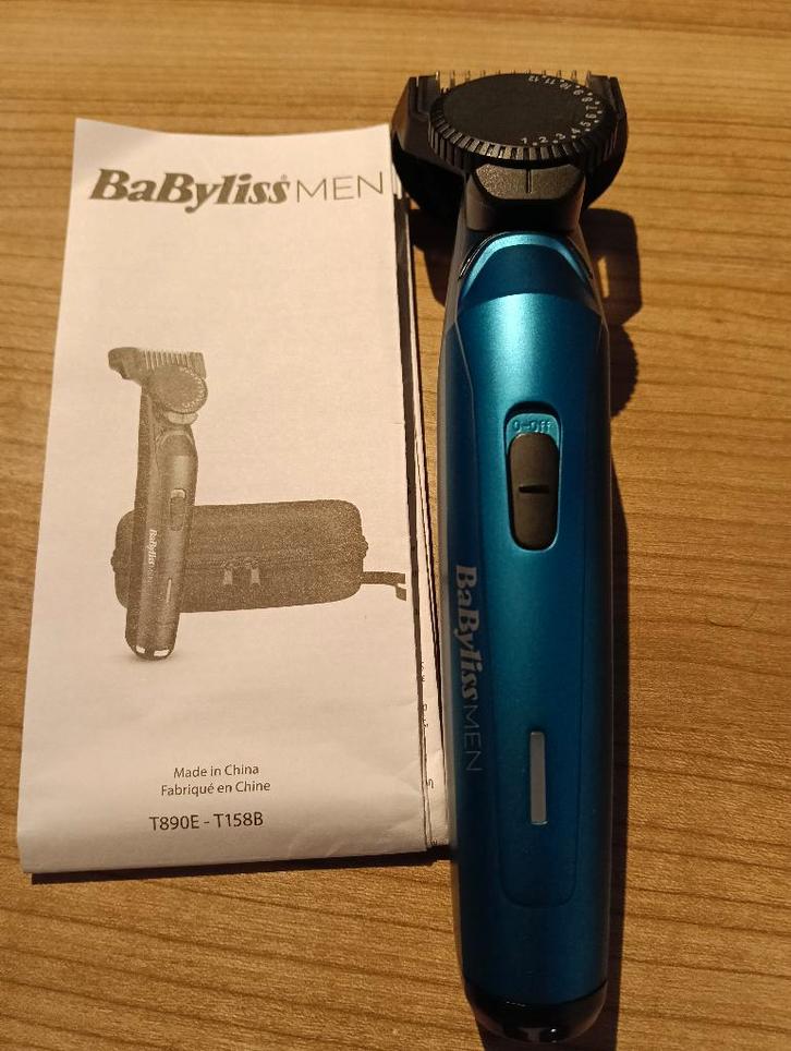 Baardtrimmer BaByliss men (te 8430 Middelkerke), Electroménager, Équipement de Soins personnels, Comme neuf, Rasage ou Épilation