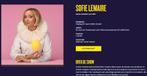 2 tickets - Sofie Lemaire Verzint het niet - 20/03/2026, Twee personen, Maart
