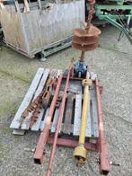 Palenboor op cardan, Ophalen, Gebruikt