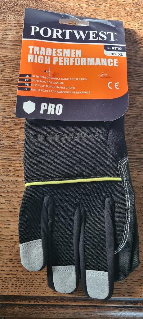 PORTWEST Tradesman High Performance handschoen A710, Doe-het-zelf en Bouw, Veiligheidskleding, Nieuw, Ophalen