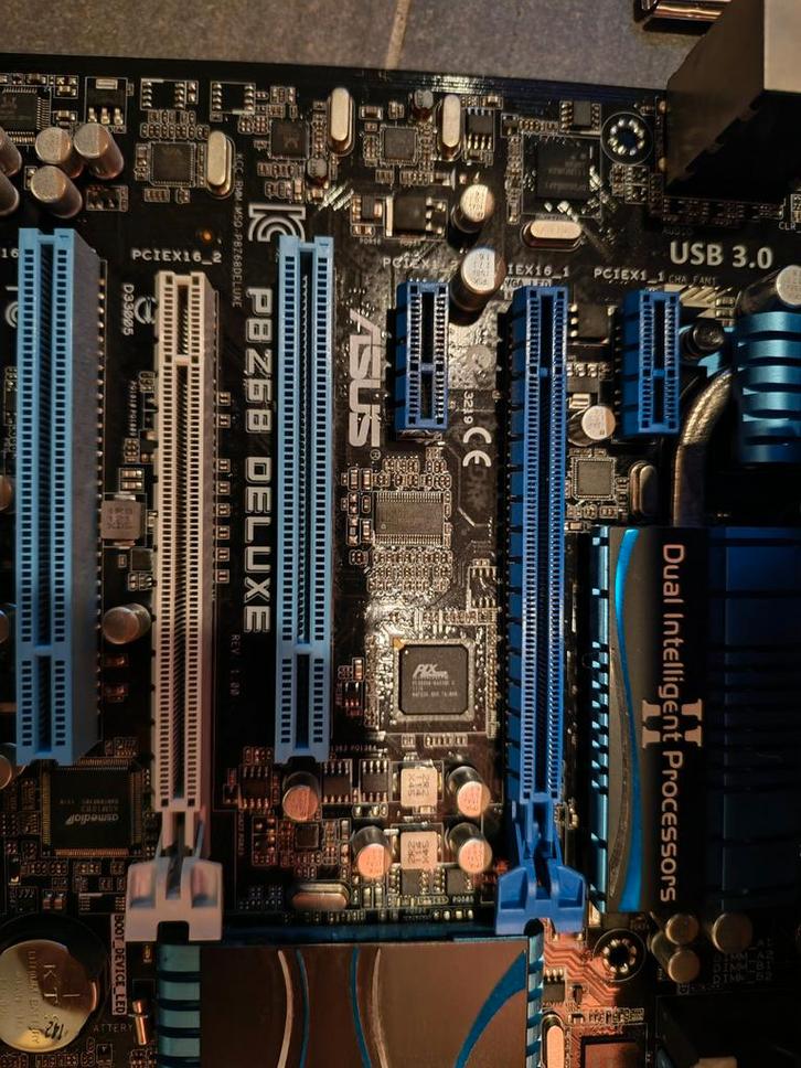 Kit. Asus MB, cpu Intel i7 2600k, 16gb DDR3 ram, Computers en Software, Moederborden, Gebruikt, Intel, DDR3, Ophalen