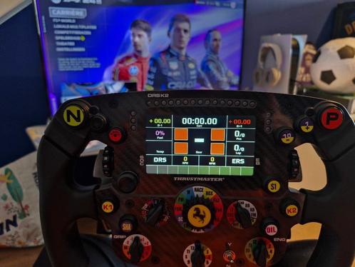 TGT 2 + Ferrari F1 1000 Stuur + T-LCM Load cell pedalen, Games en Spelcomputers, Spelcomputers | Sony Consoles | Accessoires, Zo goed als nieuw