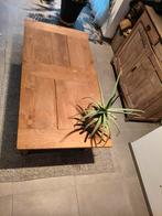 Teak salontafel, Huis en Inrichting, Tafels | Salontafels, Ophalen, Zo goed als nieuw