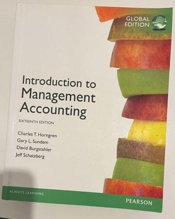 Introduction to management accounting