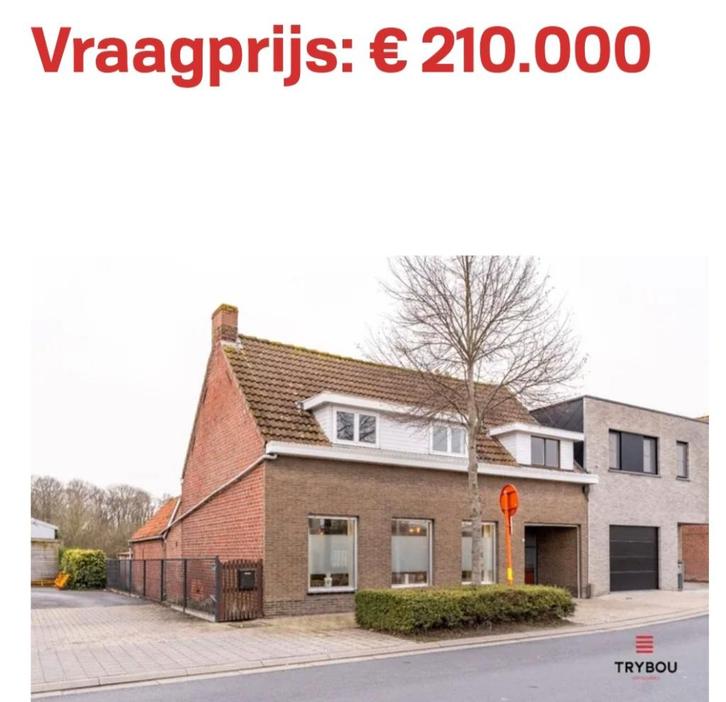 Huis te koop Houthulst, Immo, Huizen en Appartementen te koop, Provincie West-Vlaanderen, 1000 tot 1500 m², Overige soorten
