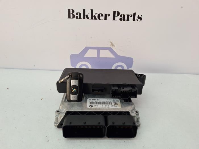 Serrure de contact + clé d'un BMW X1, Autos : Pièces & Accessoires, Autres pièces automobiles, BMW, Utilisé, 3 mois de garantie