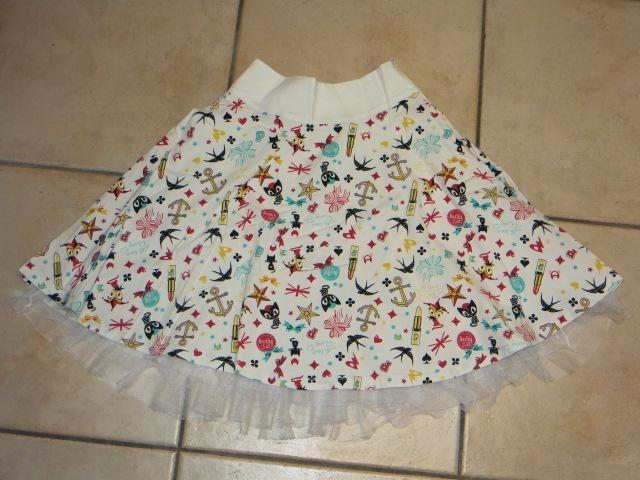 Unieke rok Pussy Deluxe, maat S, Kleding | Dames, Rokken, Zo goed als nieuw, Maat 36 (S), Wit, Ophalen of Verzenden