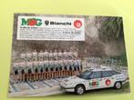 wielerkaart 1992 team  mg bianchi  cipollini, Verzenden, Zo goed als nieuw