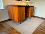vintage houten bureau / desk, Antiek en Kunst, Ophalen