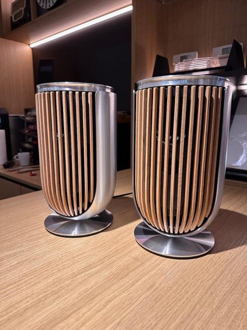 Bang & Olufsen Beolab 8 Alu met Light Oak covers - B&O, TV, Hi-fi & Vidéo, Enceintes, Comme neuf, Haut-parleurs Frontaux, Arrière ou Stéréo