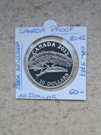 Canada 10 dollar 2012 AG PROOF SCHAARS !!!OPL 5727 !!, Postzegels en Munten, Ophalen of Verzenden