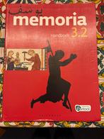 Memoria 3.2 Handboek (incl. Pelckmans Portaal), Boeken, Ophalen of Verzenden, Nederlands