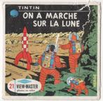 View-master Kuifje Mannen op de maan B 543 FR, Ophalen of Verzenden