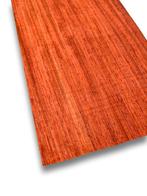 Padoek fineer | 214x24 cm, Doe-het-zelf en Bouw, Verzenden, Nieuw, Hout, Minder dan 20 mm