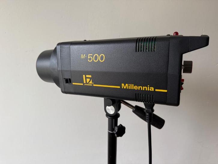 Flitserset 500W - Jinbei - studioflitser en toebehoren, Audio, Tv en Foto, Fotografie | Fotostudio en Toebehoren, Gebruikt, Lamp of Flitsset