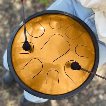 Steel Tongue Drum Equinox I Tankdrum Handpan Yoga I LIDAH beschikbaar voor biedingen