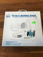 WII 15 en 1 action pack, Consoles de jeu & Jeux vidéo, Consoles de jeu | Nintendo Wii, Enlèvement, Utilisé, Sans contrôleur