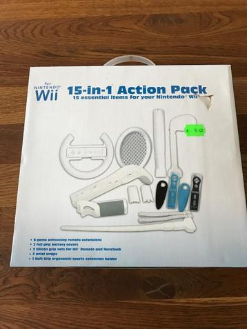 WII 15 en 1 action pack