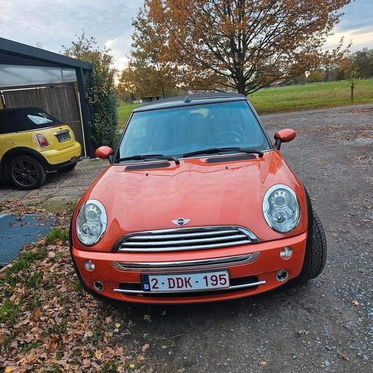 Mini cooper cabrio 1.6 benzine full optie gekeurd vvk, Auto's, Mini, Particulier, Cabrio, Aangepast voor mindervaliden, ABS, Adaptieve lichten