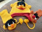 Bert en Ernie muts en handschoenen nieuw, Nieuw, Muts, Ophalen of Verzenden