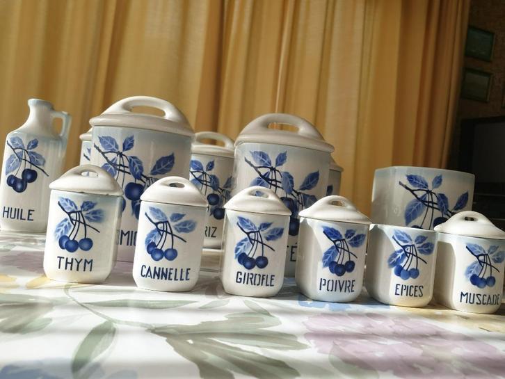 antieke potten kruiden, bloem, enz, Antiek en Kunst, Curiosa en Brocante, Ophalen