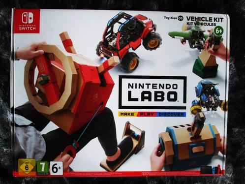 Nintendo Switch Nintendo Labo Vehicle Kit Bundel - Nieuw, Games en Spelcomputers, Games | Nintendo Switch, Nieuw, Avontuur en Actie