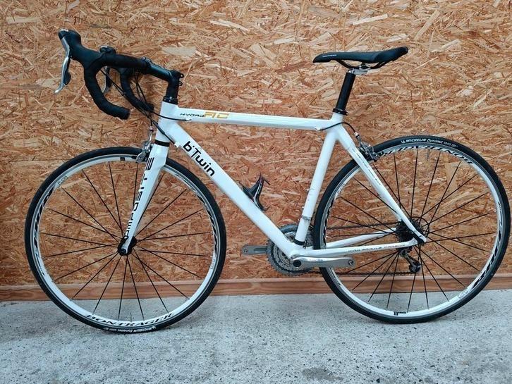 B'TWIN HYDRO AC, Fietsen en Brommers, Fietsen | Racefietsen, Gebruikt, Minder dan 10 versnellingen, Aluminium, 53 tot 57 cm, Ophalen