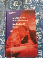 Van Dale Middelgroot woordenboek Nederlands-Duits, Allemand, Comme neuf, Van Dale, Enlèvement