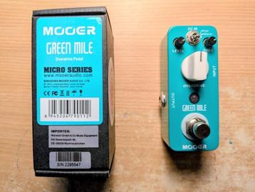 Mooer Green Mile Overdrive pedaal stompbox beschikbaar voor biedingen