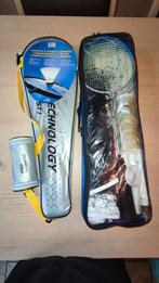 Badmintonsets met pluimpjes en badminton net, Sport en Fitness, Ophalen, Racket(s)