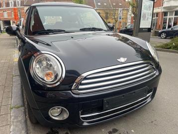Mini cooper D 6 versnellingen diesel 173.419km 2008, Autos, Achat, Entreprise, Boîte manuelle, Noir