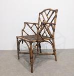 Vintage fauteuil van rotan en bamboe., Ophalen