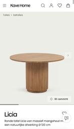 Eettafel, Maison & Meubles, Tables | Tables à manger, Quatre personnes, Rond, 100 à 150 cm, Enlèvement