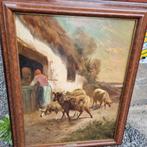 Magnifique huile sur toile signée Henry Schouten en bon état, Enlèvement ou Envoi