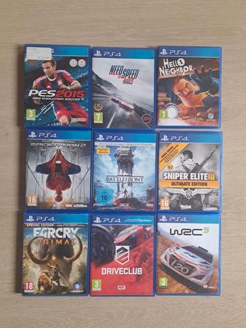 Ps4 games 